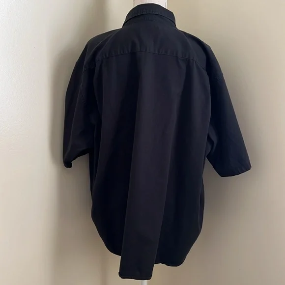 Wrangler Men's Black Casual Button Down Shirt - Picture 9 of 12